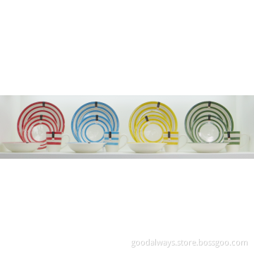 16 Piece Hand-painted Dinnerware Set